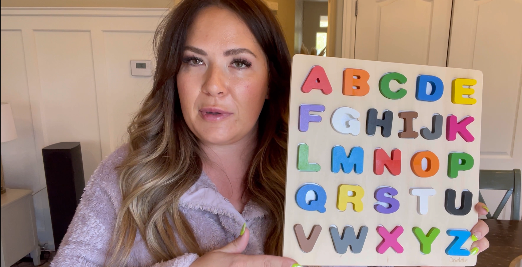 Amazon.com: Magnetic Wooden Educational ABC Puzzle - Learn